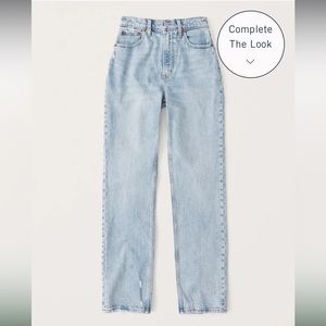 Curve Love Ultra High Rise 90s Straight Jean